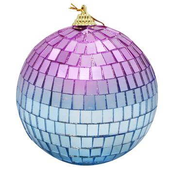 Koopman Mirror Christmas Ball 9.6cm Multi-Colored - buy, prices for - photo 3