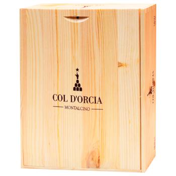 Вино набір Col d’Orcia Brunello di Montalcino Riserva Vert Pack (79/80/81) черв.сухе 2.25 л