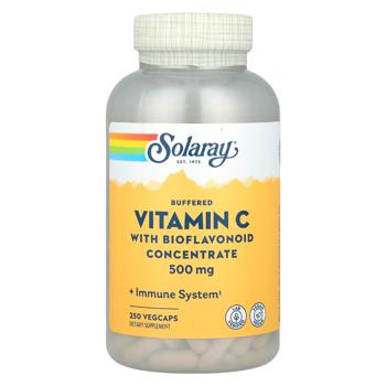 Solaray Vitamin C with Bioflavonoid Concentrate 500mg 250 capsules - buy, prices for - photo 1