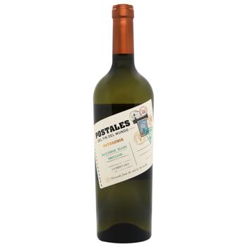 Вино del Fin del Mundo Postales Sauvignon Blanc біле сухе 14% 0,75л