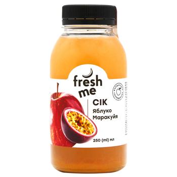 FreshMe Apple Juice with Passion Fruit Puree 250ml - buy, prices for COSMOS - photo 1
