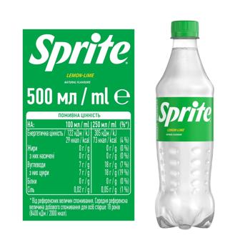 Sprite Carbonated Drink 0.5л - buy, prices for Torba - photo 2