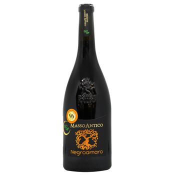 Masso Antico Negroamaro Salento IGT Dry Red Wine 14% 0.75l - buy, prices for MegaMarket - photo 1