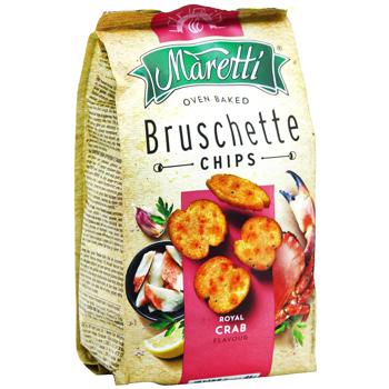 Хлебные брускеты Maretti запеченные со вкусом краба 70г - купить, цены на Торба - фото 3