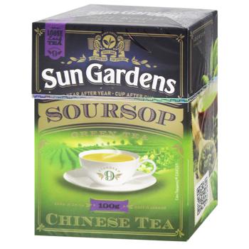 Sun Gardens Soursop Green Pekoe Tea 90g - buy, prices for ULTRAMARKET - photo 1