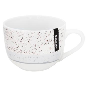 Ardesto Siena Cup 500ml White-Grey