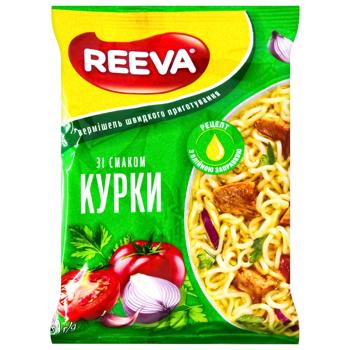 Reeva Vermicelli in Homemade Broth with Chicken 60g - buy, prices for COSMOS - photo 1