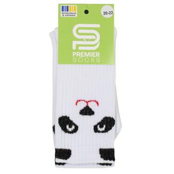 Premier Socks Panda High Teenage Socks with Elastic and Mesh on the Foot s.20-22 - buy, prices for NOVUS - photo 1