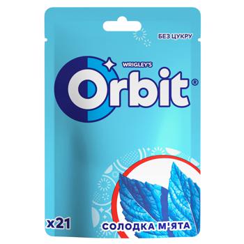 Жевательная резинка Orbit Сладкая мята 21шт 29г - купить, цены на КОСМОС - фото 1