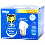 Электрофумигатор Raid с жидкостью против комаров 30 ночей