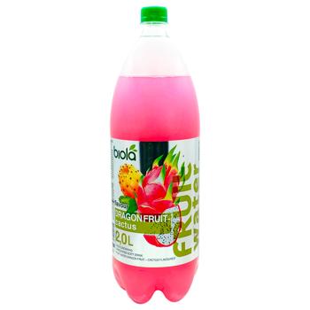 Напиток газированный Biola Fruit Water со вкусом драгонфрута и кактуса 2л - купить, цены на Чудо Маркет - фото 1