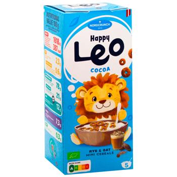 Хлопья Nordcrunch Happy Leo ржано-овсяные с какао 150г - купить, цены на - фото 3