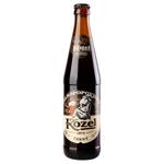 Пиво Velkopopovicky Kozel темное 3,7% 0,45л
