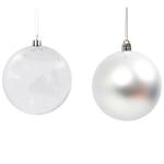 Silver Christmas Ball 3cm