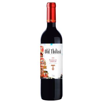 Old Tbilisi Saperavi Red Dry Wine 13% 0.75l