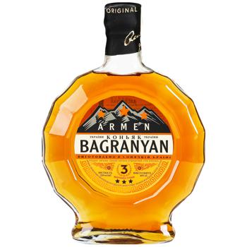 Armen Bagranyan 3 Years Cognac of Ukraine 40% 250ml