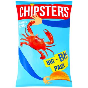 Чипсы картофельные Chipster's Краб 150г