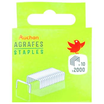 Auchan Staples For Stapler №10 - buy, prices for Auchan - photo 1