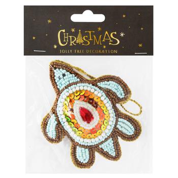 Украшение елочное Koopman из бисера в ассортименте - купить, цены на - фото 2