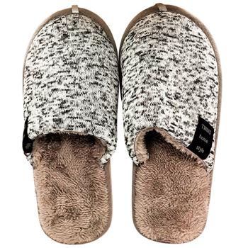 Twins 13312 HS-OZ White Melange Men's Slippers s.42/43