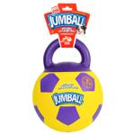 Игрушка для собак GiGwi JumBall Мяч футбольный с ручкой резина 26см