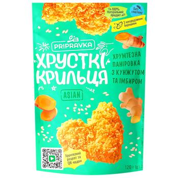 Pripravka Asian Crispy Wings Breadcrumbs 120g - buy, prices for Chudo Market - photo 1