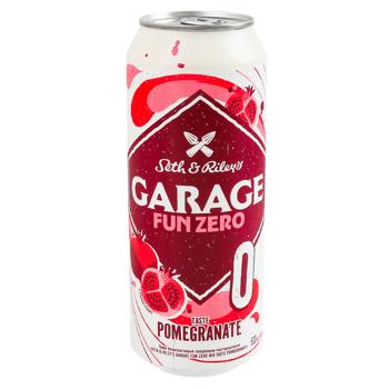 Garage Pomegranate Flavored Non-Aslcoholic Beer 0.5l - buy, prices for Chudo Market - photo 1