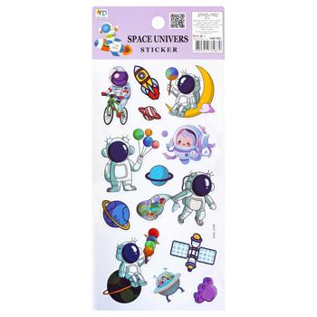 Наклейки Маlevaro №13 объемные 10х22см в ассортименте - купить, цены на КОСМОС - фото 3