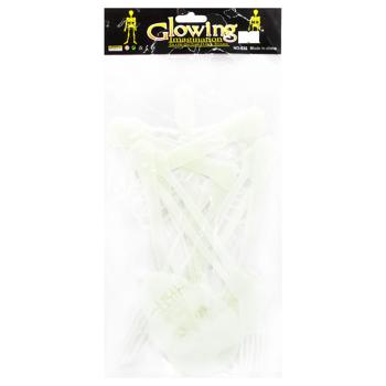 Carnival Phosphor Skeleton Holiday Decoration