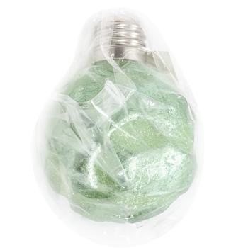 Прикраса ялинкова Куля з підсвіткою фактурна зелена 8см - купити, ціни на Таврія В - фото 1