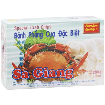 Sa Giang Chips with Crab Flavor 200g - buy, prices for - photo 3