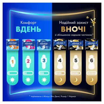 Прокладки гігієнічні Always Ultimate Night 6 8шт - купити, ціни на - фото 9