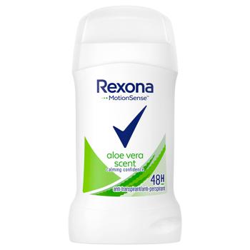 Антиперспирант твердый Rexona Алоэ Вера 40мл - купить, цены на МегаМаркет - фото 1