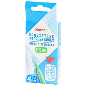 Auchan Interdental Brushes 0.9mm 5pcs