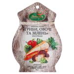 Lyubystok Mushrooms Vegetables and Herbs Slices Seasoning 40g