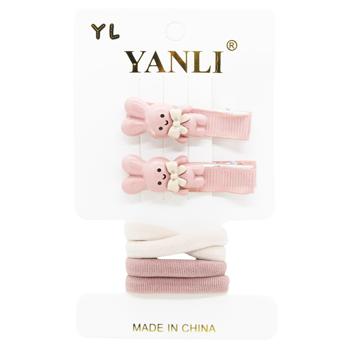 Hair Clips and Elastic Bands 6pcs 3727-6 - buy, prices for COSMOS - photo 2