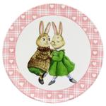 Тарілка Alba Ceramic Bunny 21см