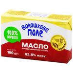Масло Волошкове Поле солодковершкове 82,5% 180г