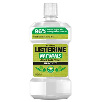 Ополіскувач для ротової порожнини Listerine Natural 500мл - купити, ціни на - фото 1