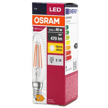 Osram LED Lamp VF B40 4W 2700K E14 - buy, prices for Auchan - photo 1