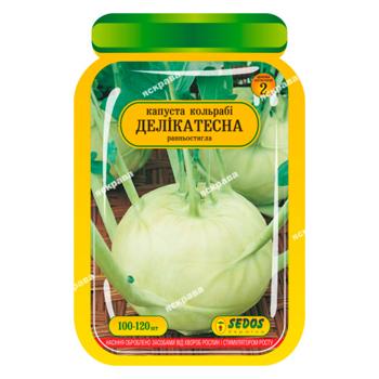 Семена Яскрава Капуста Кольраби Деликатесная 1шт - купить, цены на Таврия В - фото 1