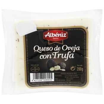 Сыр Albeniz овечий с трюфелем 50% 200г - купить, цены на Auchan - фото 1