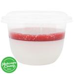 Panna Cotta with Strawberries Dessert 200g