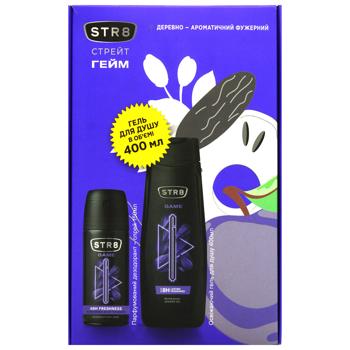 Подарунковий набір STR8 Гейм (дезодорант/гель д/душу) - купити, ціни на ULTRAMARKET - фото 3