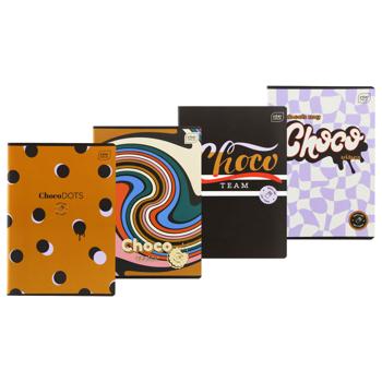 Interdruk Chocolate Checkered Notebook A5 60 sheets in Assortment