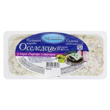 Rusalochka Fish Salad in Tartar Sauce 250g