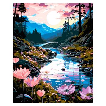 Набір для малювання Картина за номерами Лотоси - купить, цены на Grono - фото 1