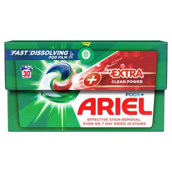 Ariel Pods Extra Clean Powder Washing Capsules 30pcs - buy, prices for Supermarket "Kharkiv" - photo 3