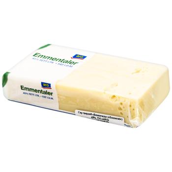 Сыр Aro Эмменталь твердый 45% 400г - купить, цены на METRO - фото 2