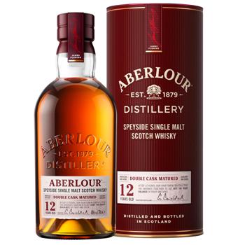 Виски Aberlour 12 лет в тубусе 40% 0,7л - купить, цены на AlcoHub - фото 1